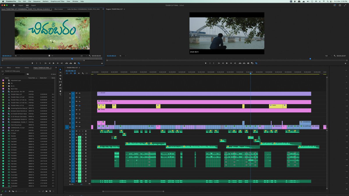 Teaser Timeline 🎞️
#SriChidambaram