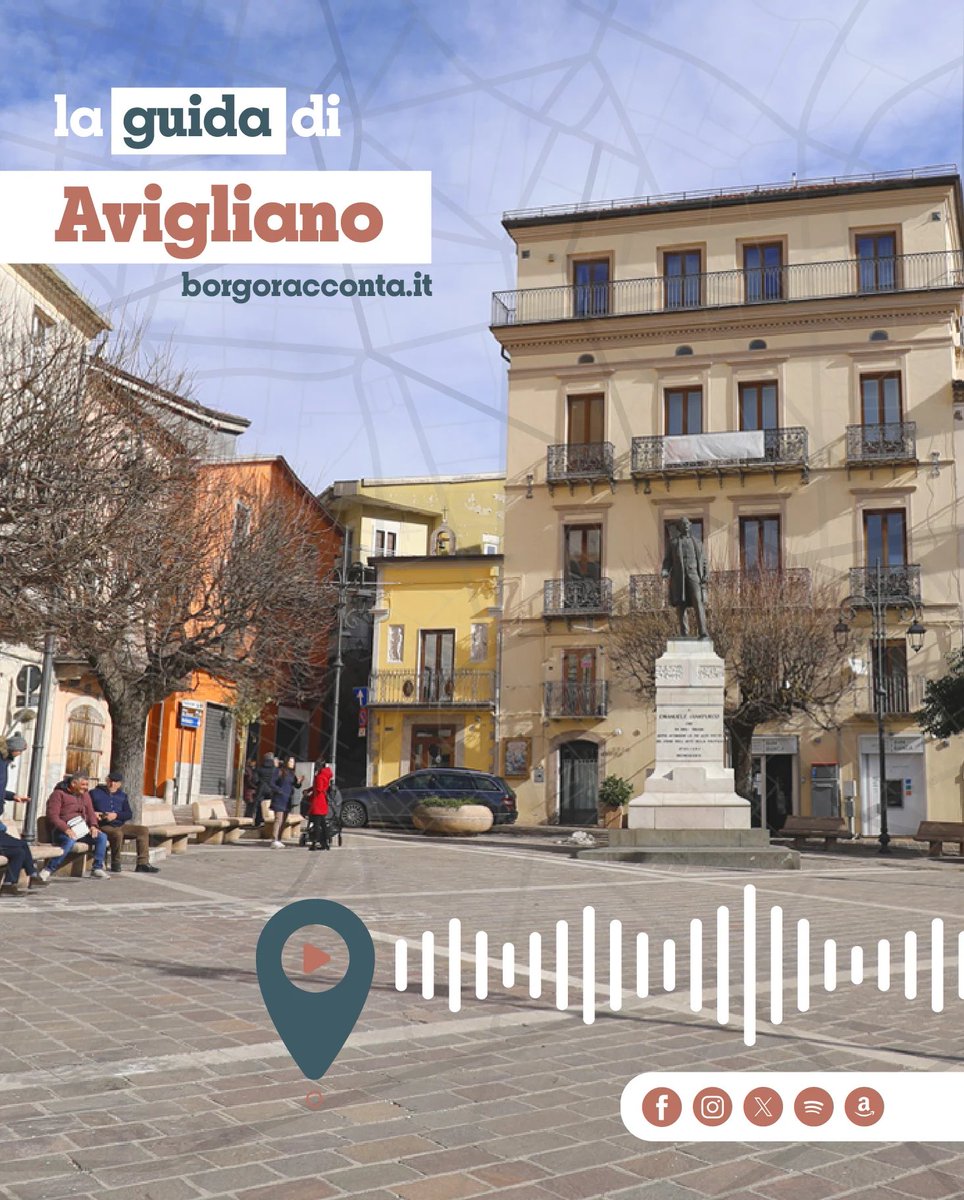 🌍 È arrivata la nuova Guida Turistica Interattiva dedicata al Comune di AVIGLIANO!

📌 Inizia subito il tuo tour: scansiona il QR Code o clicca qui 👉 borgoracconta.it/citta/avigliano

#laguidadelbelpaese
#Avigliano #Basilicata #Lucania #Potenza #EmanueleGianturco #CastelloDiLagopesole
