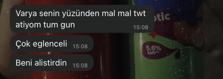 tweet bağımlılığımı şu şekil açıklayabilirim