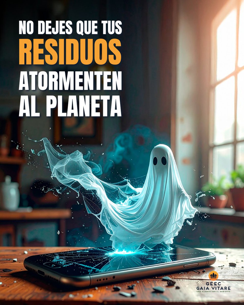 vitare_a's tweet photo. El terror real es no darle una segunda vida a los materiales aprovechables de los residuos electrónicos 🎃⚡ https://t.co/rm9iKfwP6S