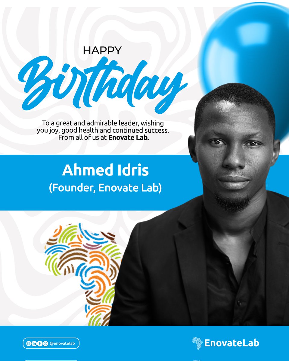 Happy Birthday to our visionary Founder and Executive Director
Your passion for innovation, leadership &amp; impact inspires excellence every day.

Thank you for leading with purpose, nurturing creativity &amp; driving positive change.
Here’s to more wisdom, success &amp; fulfillment ahead.