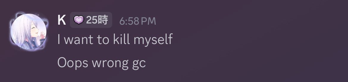 SH1N1NGIDOL's tweet photo. out of context niigo chats except it’s all kanade https://t.co/njihIo3caj