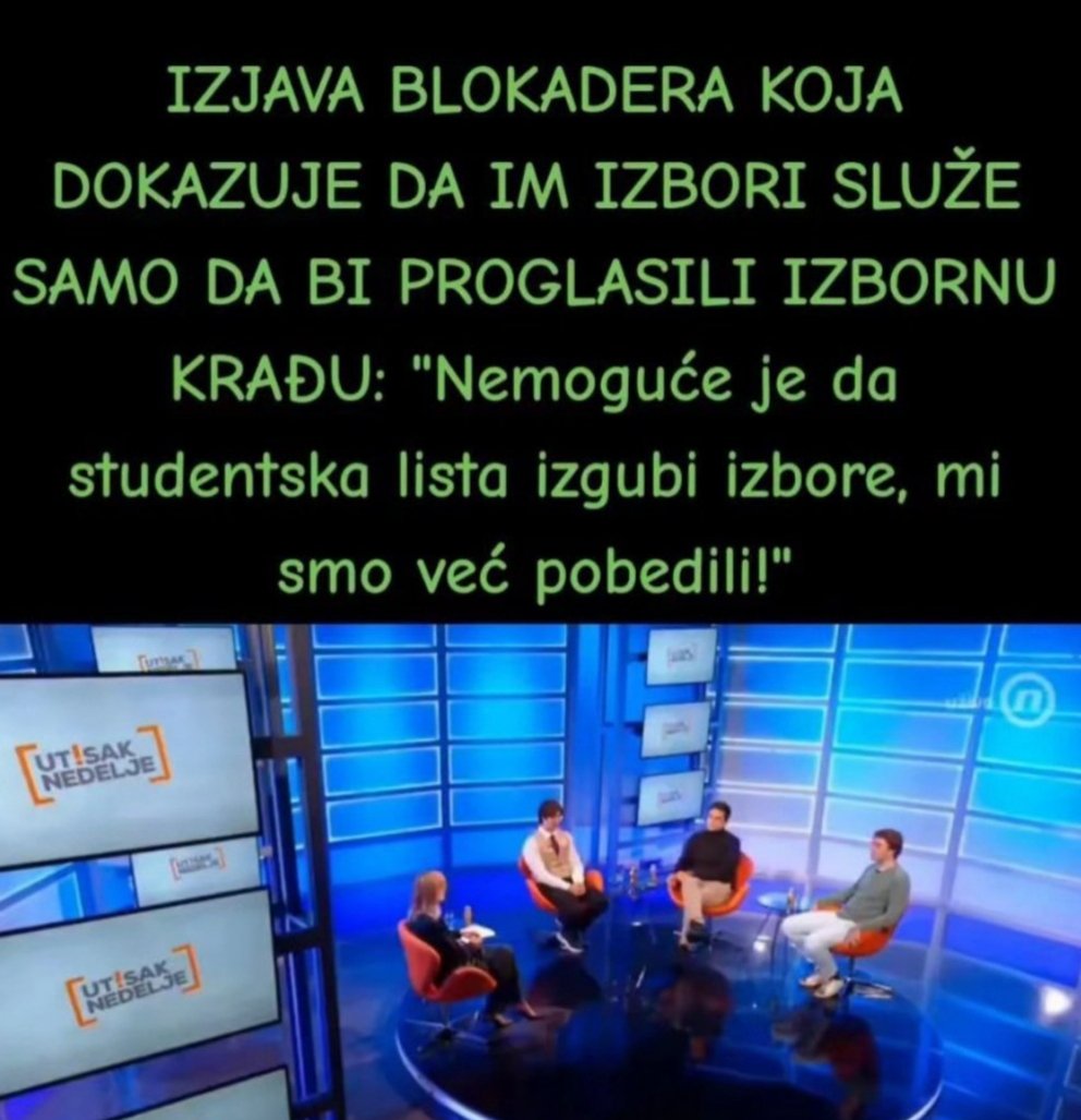 MilaStojak38222's tweet image. Strokaderska bagra je potvrdila vec vidjen scenario koji je propao! Unapred stvaraju opravdanje za izgubljene izbore!

#fypp #trending #tbt #fypシ #foryou