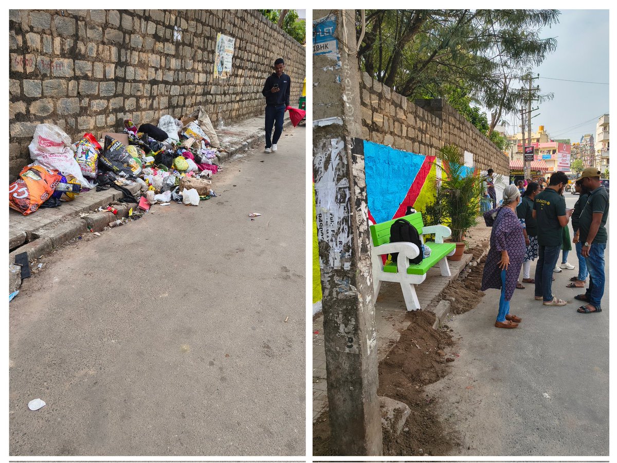 kdevforum's tweet image. #StNorbertChurch FIXED! Hope our stupid citizens dont urinate,dump again!
We cant always blame @comm_blr_south @EASTCITYCORP with no accountability on citizens responsible for this!
@acphsrtrps pls help us with bus stop & no parking board here
@blrcitytraffic
#KasavanahalliRoad