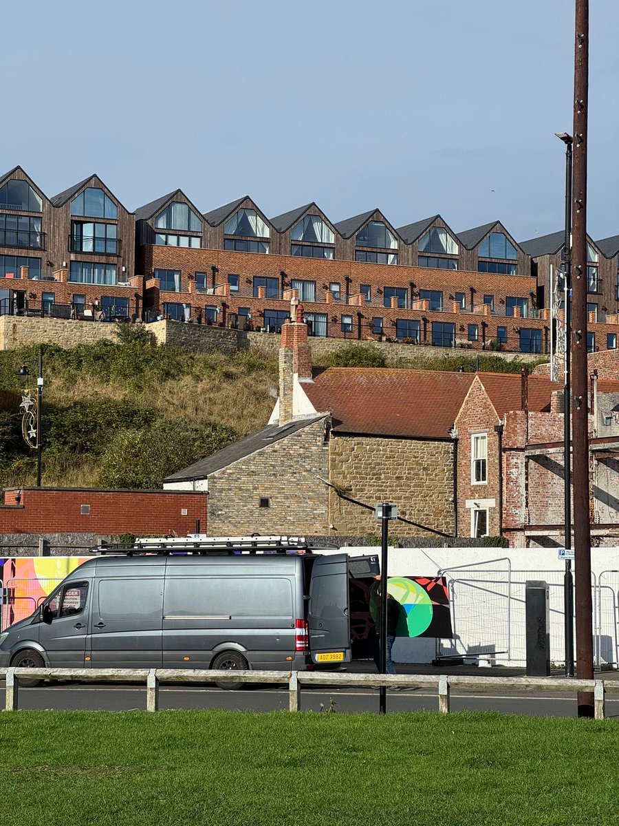 TyneIdols's tweet photo. #NorthShieldsArt taken from #FishQuay this morning, @northumbriapol are aware, any info please report & retweet @BarbaraHodgson5 @jollybeggars @northumbriana @LuvNorthShields https://t.co/ieWYu1xEiy