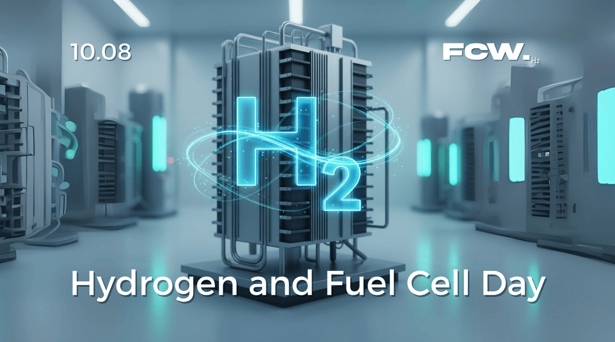 fuelcellsworks's tweet photo. October 8 is #HydrogenandFuelCellDay
1.008, hydrogen’s atomic weight, gives the date 10/08.
#Cleanhydrogen is key to decarbonizing industries, storing renewable energy, and driving a sustainable future.
#HydrogenDay #FuelCells https://t.co/KSfhidHqSr