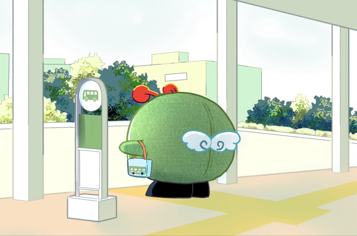 maoitsuka's tweet image. 都バスが来るのを待ってるみんくる

#FA
#みんくる