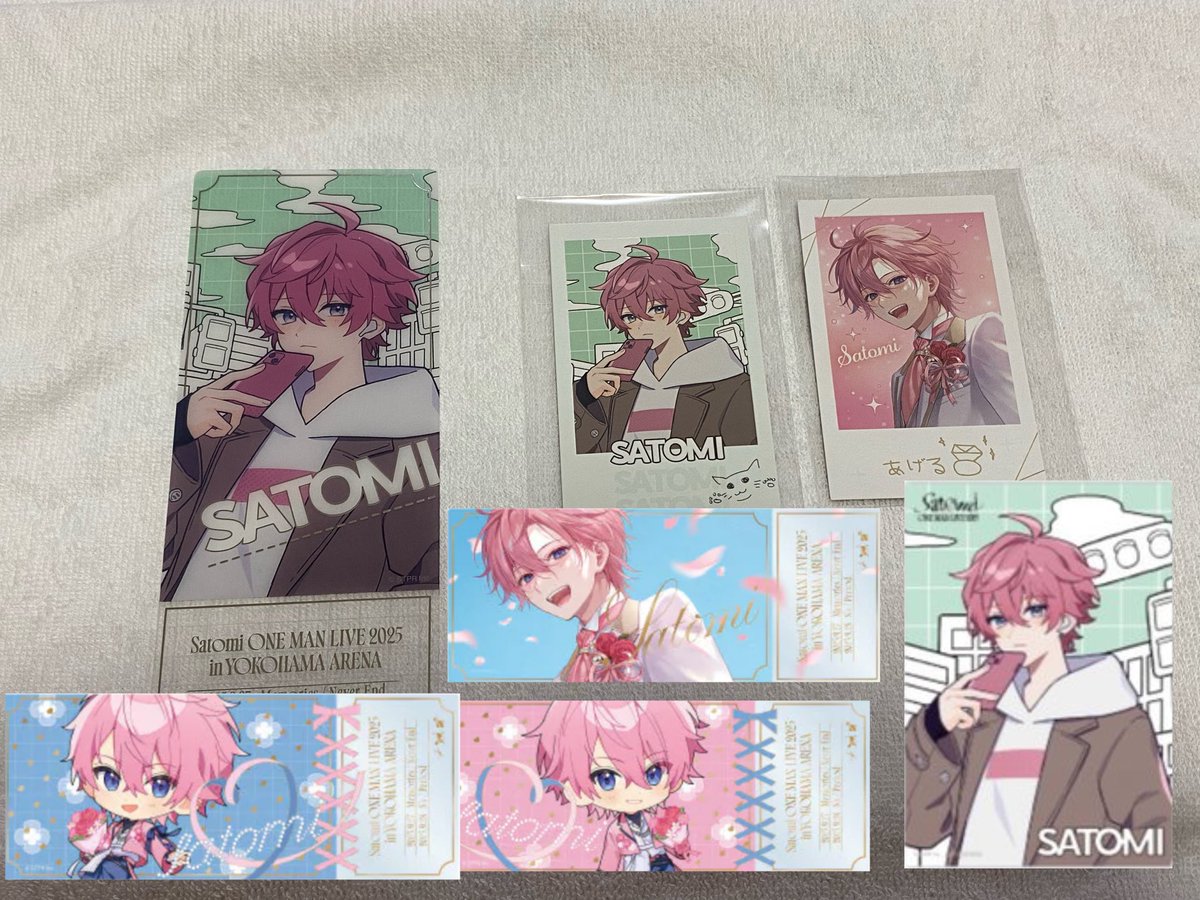 さとみ ワンマンライブ グッズ クリアチケットくじ ⑨ 実写 さとみ