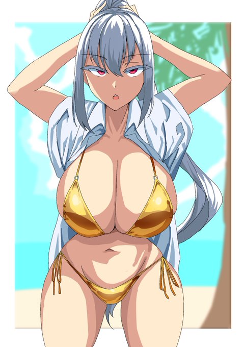 パツパツ金ビキニ
フラム👙🌊🌴 