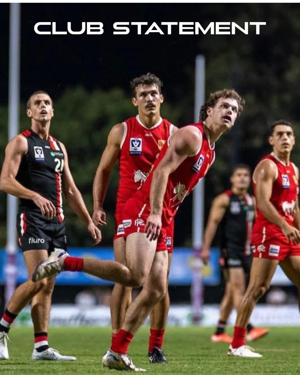 The Frankston Football Club acknowledges the sad news around the removal of the <a href="/PrestonFC_/">Preston FC</a>'s licence to compete in the Victorian Football League.

Read more: facebook.com/share/p/154ZSp…