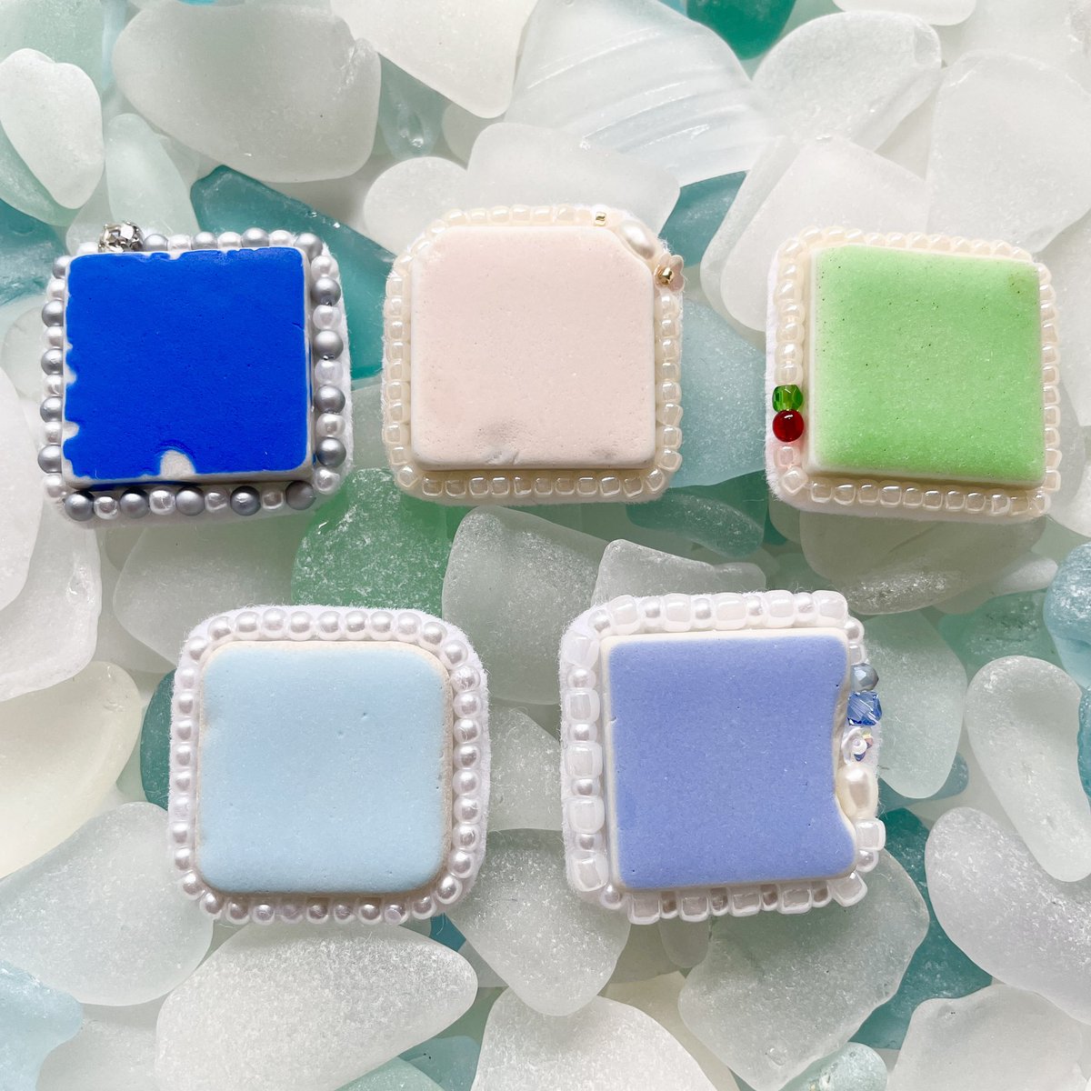 べーちゃん　夏夜の再会　シーグラス／天然石／七夕／織姫 海のサチ 11/3（月祝）うみたかマルシェ (@umi_no_sachi4) / X