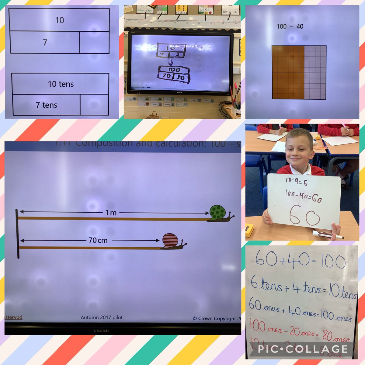Making connections is an important element of our learning in maths. Today we used our number facts for 10 to help us identify our addition and subtraction facts for multiples 10 that make 100. <a href="/FallaParkSchool/">Falla Park Community Primary School</a> <a href="/Miss_Carr_Falla/">Miss Carr</a>