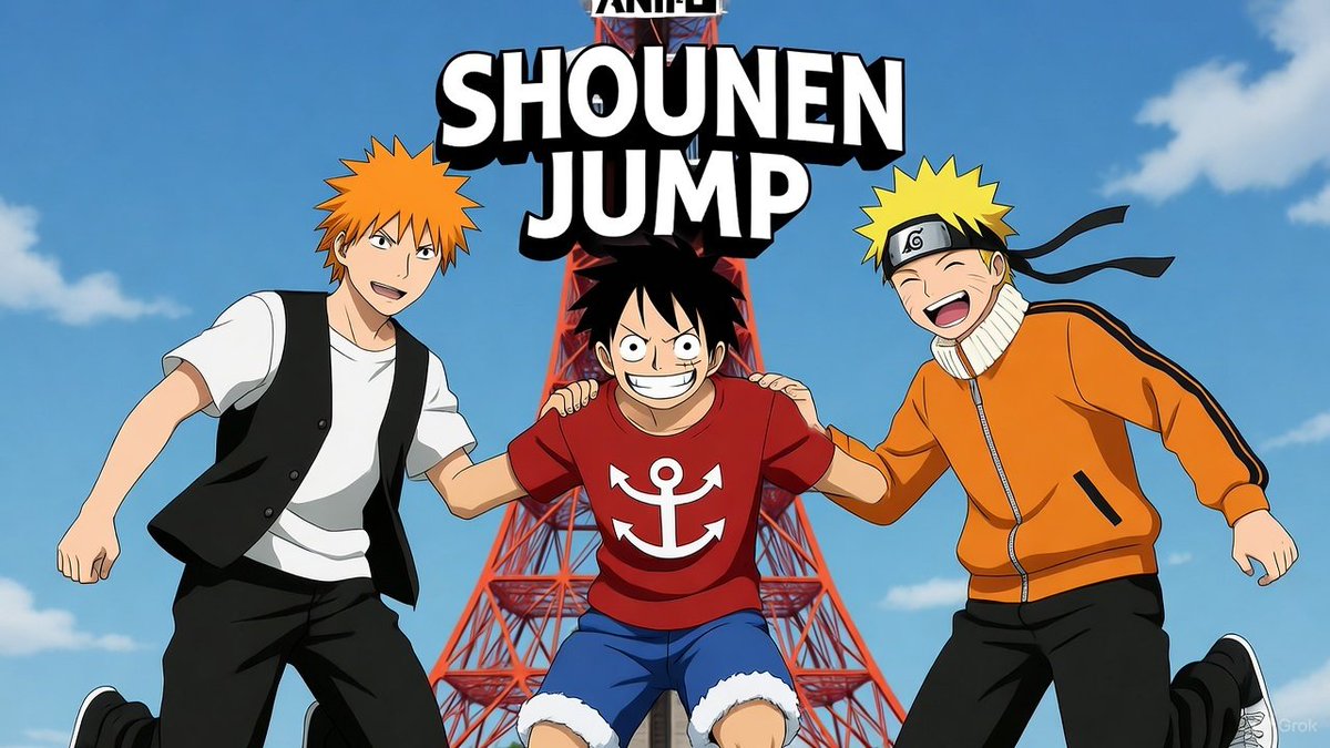 DebajitRyuX's tweet image. #Big3 #TheBigThree #Bleach #OnePiece #Naruto @animetv_jp @shonenjump #Anime #Manga @grok