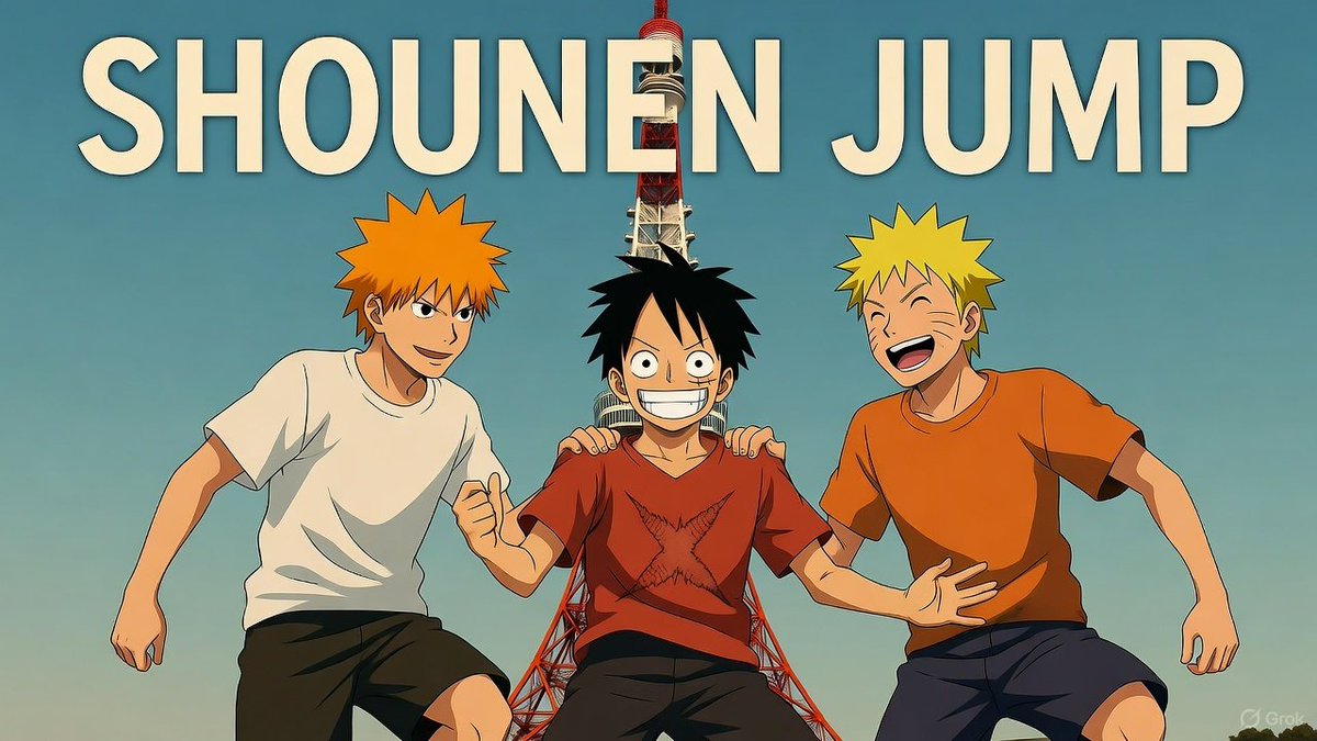 DebajitRyuX's tweet image. #Big3 #TheBigThree #Bleach #OnePiece #Naruto @animetv_jp @shonenjump #Anime #Manga @grok