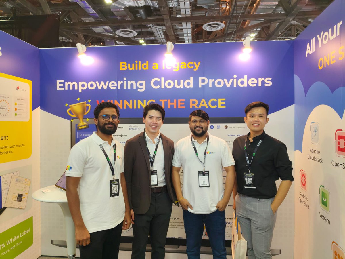 stackconsole's tweet image. Day 1 at Cloud & AI Infrastructure Singapore 2025!
It’s been an incredible start — great conversations, exciting new connections, and even some wonderful visits from our existing clients. Thank you to everyone who stopped by the Stack Console booth today!