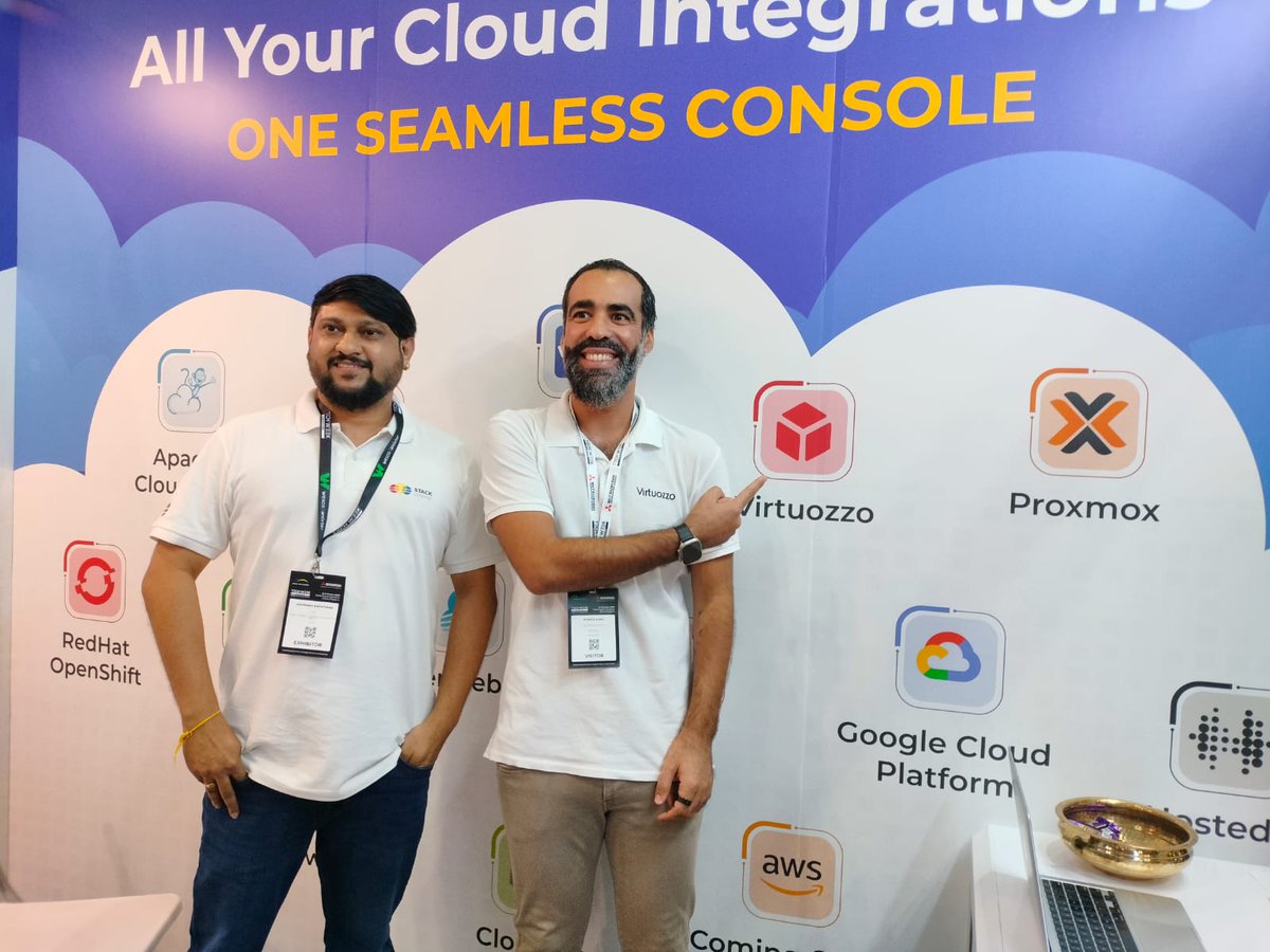 stackconsole's tweet image. Day 1 at Cloud & AI Infrastructure Singapore 2025!
It’s been an incredible start — great conversations, exciting new connections, and even some wonderful visits from our existing clients. Thank you to everyone who stopped by the Stack Console booth today!