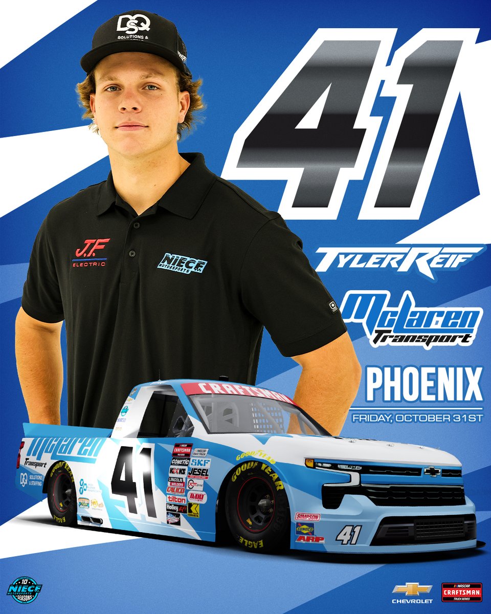 Niece Motorsports tweet media