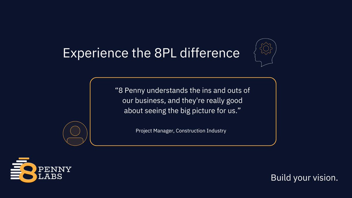 jmmcnamara's tweet image. 8 Penny Labs approach isn’t just about writing code, it’s about crafting a strategy.

Changing your practices through digital transformation can be the difference that puts you ahead of your competition.

We can help.

#8PL #DigitalTransformation #CompetitiveAdvantage…