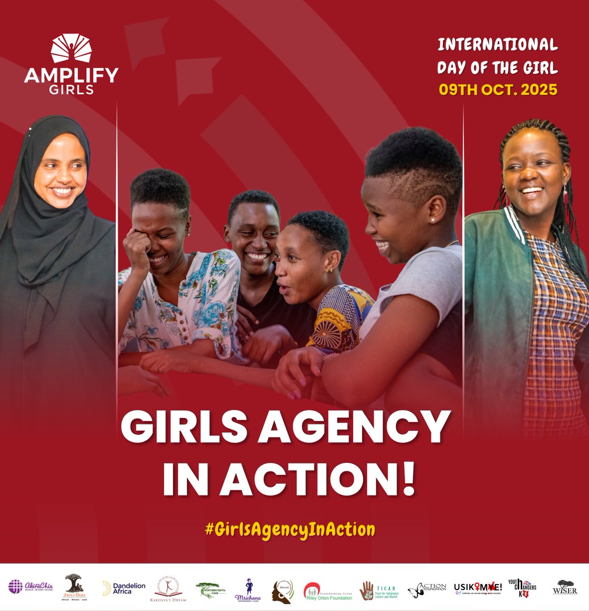 The countdown is on! 💜
This Saturday we celebrate the International Day of the Girl Child (Oct 11),  but tomorrow, we kick off with activities highlighting #GirlsAgencyInAction! 💪🏾

Stay tuned for updates as we amplify girls’ voices &amp; leadership. 🌸