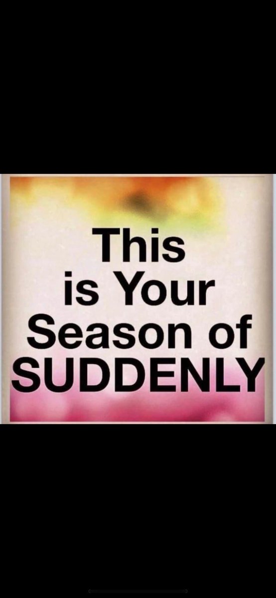 coybarker's tweet image. EXPECT GOD TO DO A SUDDENLY FOR YOU!🔥