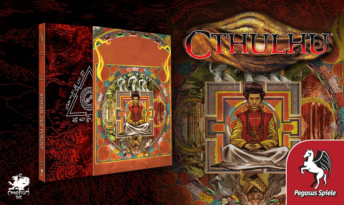 In CTHULHU: KINDER DER FURCHT folgt ihr 1923 den Spuren des Mönchs Xuanzang von China bis Tibet. Acht Kapitel voller Gefahren, sechs vorgefertigte Charaktere &amp; flexible Spieloptionen erwarten euch. Das Buch ist in limitierter Auflage und handnummeriert ab sofort erhältlich.