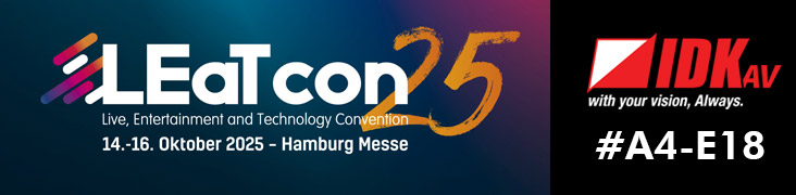 Besuchen Sie uns mit IDK Europe auf dem Messestand der LEaTcon 2025 in Hamburg nächste Woche! Stand A4-E18 - wir freuen uns auf Sie! #messehamburg #leatcon