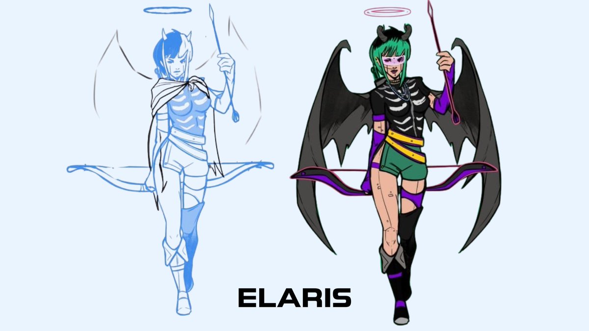 ExcomSociety's tweet image. Meet the final comic character in the holy trinity of Excoms → ELARIS 

Character Attributes: 

Reason 
Magic 
Balance  

Now you know the Excom holy trinity, which of the characters defines your personality? 🤔