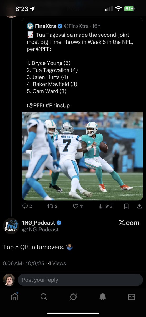 Panthers fans can’t ever just STFU and enjoy some shit. Gotta be miserable