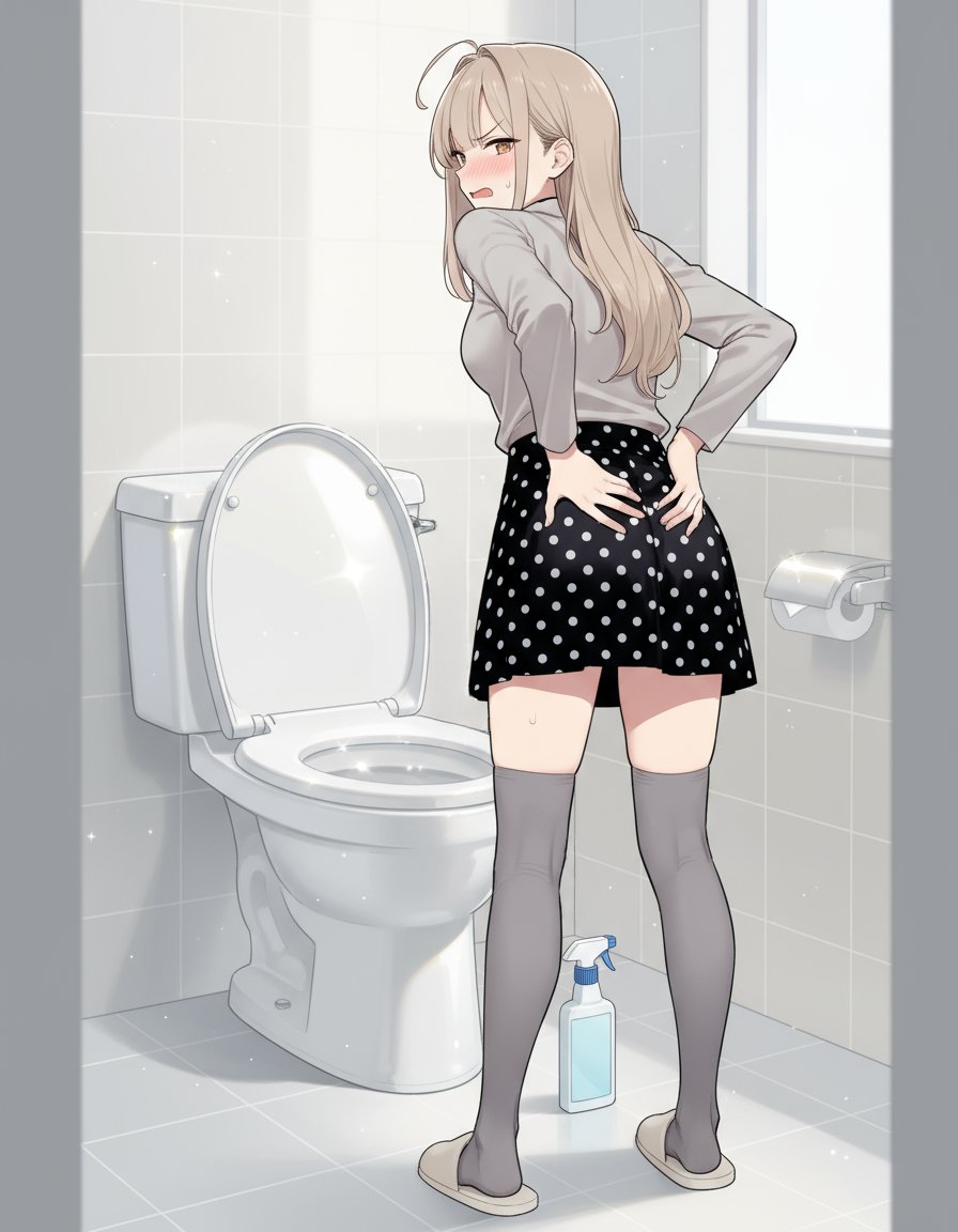chimu_AIart's tweet image. 毎回トイレ掃除した後にうんこしたくなる…
条件付けされてんのかな💩
風呂入った後にうんこよりマシだけど👀