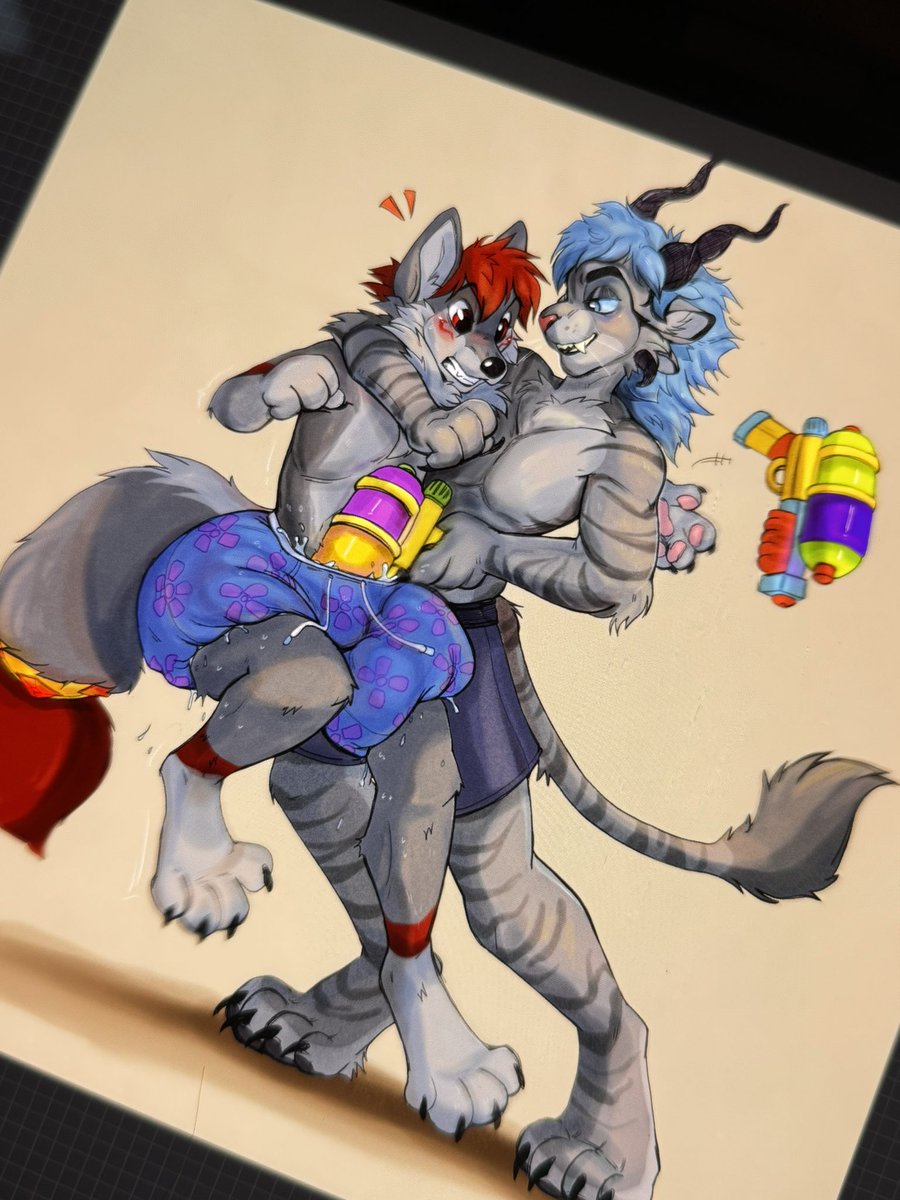 Commission for <a href="/ShakouTheWolf/">Shakou The Wolf 🎈</a> ❤️