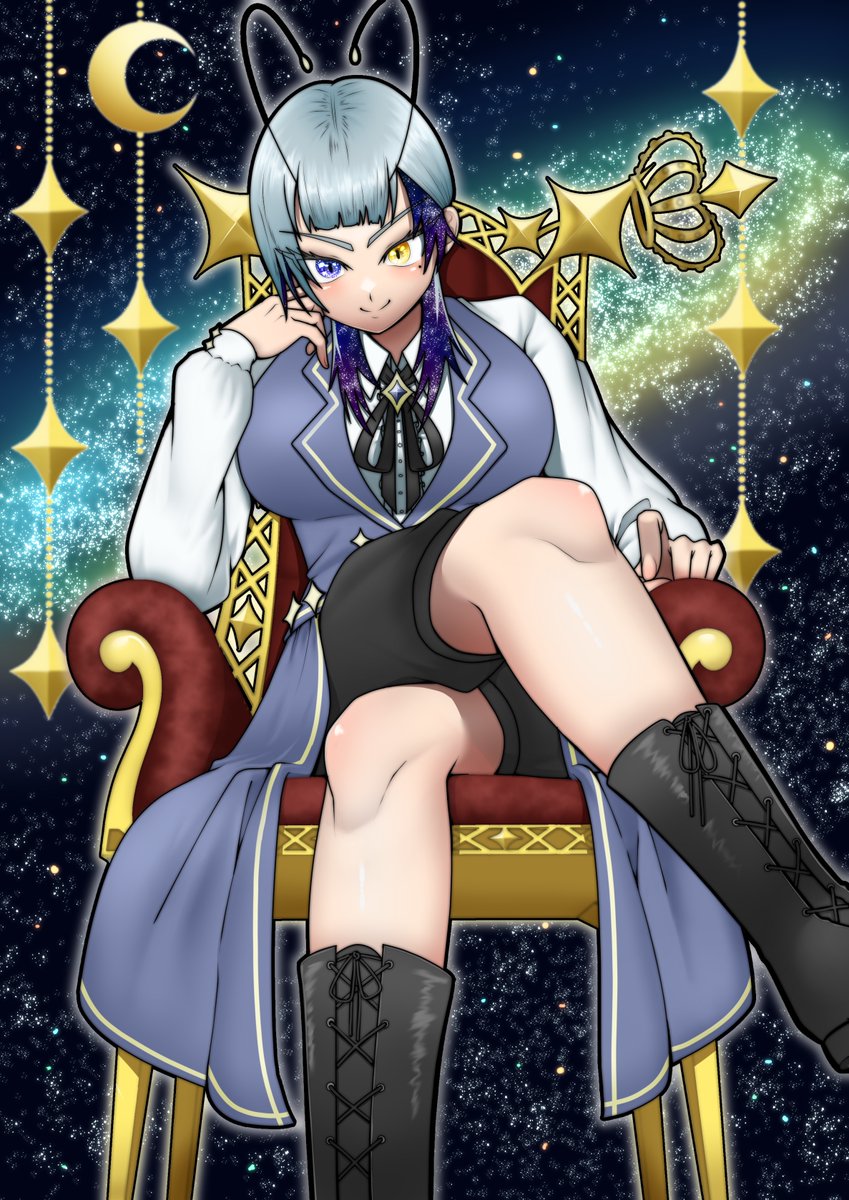 MINATO25618092's tweet image. #一次創作祭り秋の陣2025秋の陣 
#秋の創作クラスタフォロー祭り 
#絵描きさんフォロバ100

このツイートを見たな！
これで縁が出来たな！🤝
うちの子を中心に描いています！
全反応巡回します！
