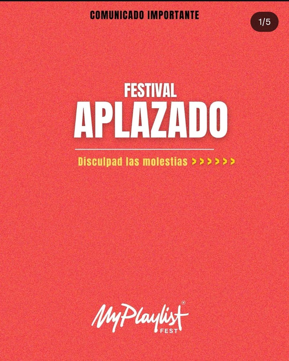 Juaandi_98_'s tweet photo. Myplaylist fest sois unos estafadores.

Los conciertos alrededor de la Cartuja los sabéis desde hace 1 año, Duki y Mora.

Podíais en cualquier caso haber cambiado la ubicación, pero preferís poner hace 2 días una promo de 50 euros y que rellenemos las pulseras con antelación. https://t.co/7vt7tjdUn9