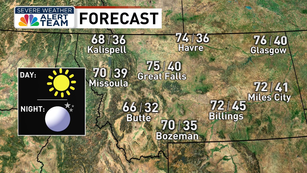 Ample sunshine today with highs in the 60s and low 70s. Lows tonight will be in the 30s.

bit.ly/47eQhi7