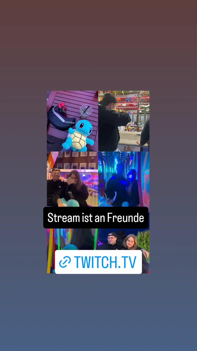 Bin live meine Atzen 
Twitch.tv/jemery_