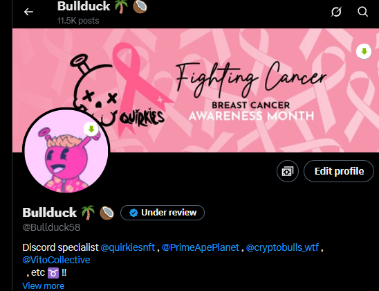 Cancer hits hard for me , like to many others as well in the world, lost my mum, dad and sister to that disease. Know a 15 year old that is battleling it right now and started a gofundme to support her as much as possible and her Mother. x.com/Bullduck58/sta…