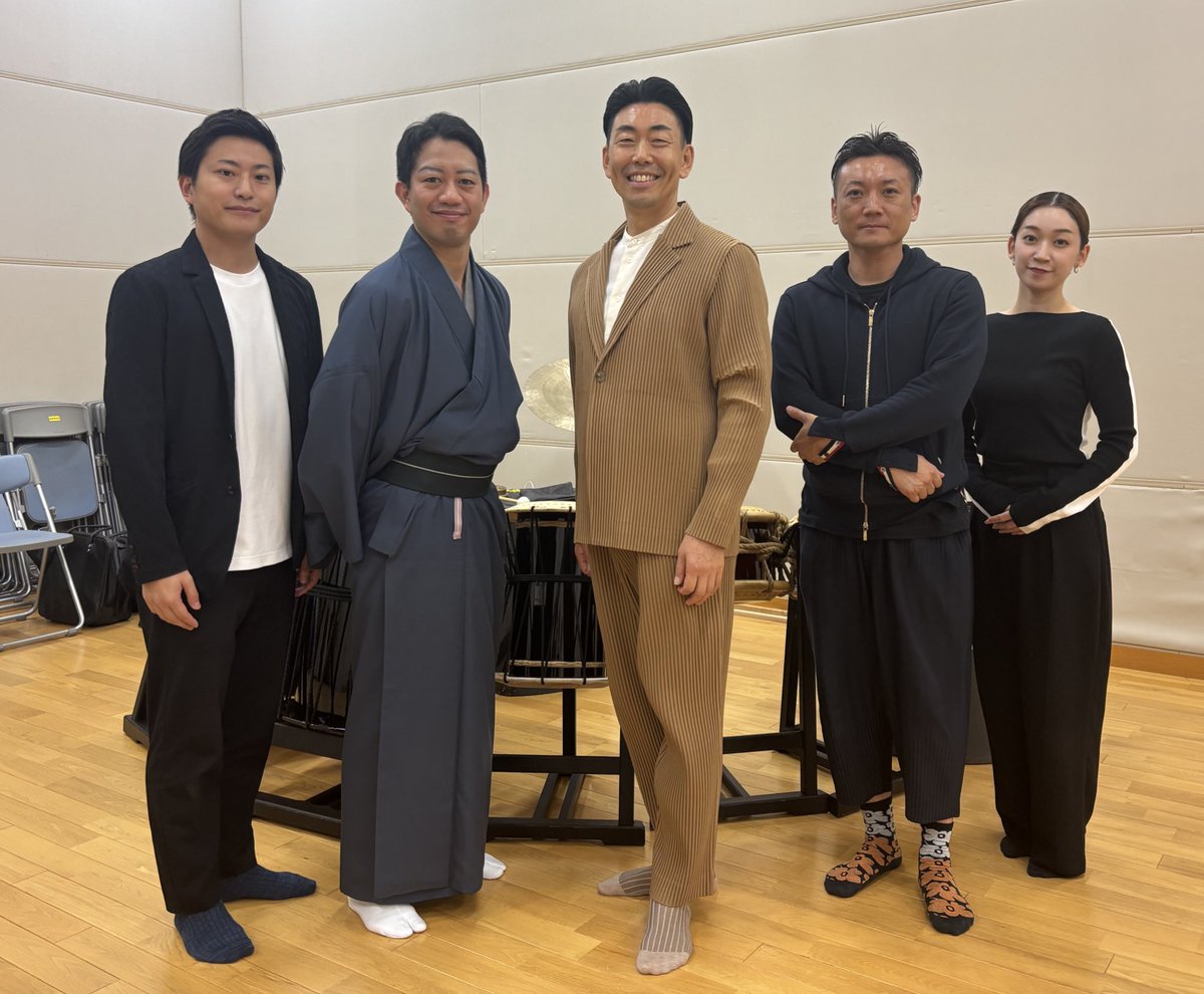 🗓️10月12日　14:00-🗓️

#石川県立音楽堂 邦楽ホール
『光-HIKARI』
ongakudo.jp/event/detail/d…

#彌勒忠史 さん #福原寛瑞 さん #見目萌 さん

一気にイメージ共有🧠
みんなで音出して🎵踊ってみて🕺
セッションが大切だし、楽しい💪
素敵な時間ありがとう😊

#山部泰嗣 泰ちゃん感謝！

まだ間に合う❗️