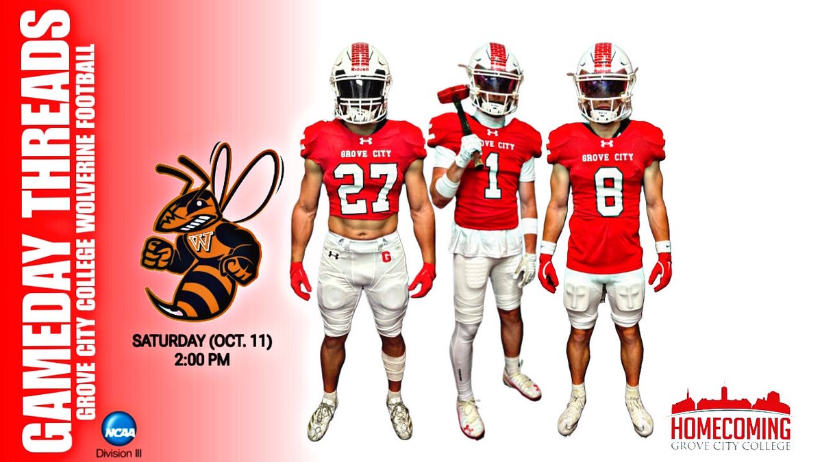 Building this weekend in the red and white. Excited for homecoming! Welcome home recruits, former players, friends and families. 

First two games we had 5,000 + in attendance. Excited to see what this weekend brings!