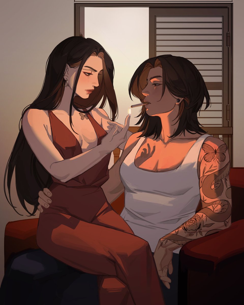 happy international lesbian day, my girl gang book gfs got called toxic yuri /pos