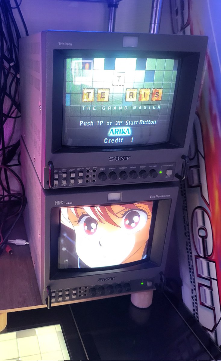 otearai753's tweet image. ブラウン管TVからしか得られない何かがある
#SONY #PVM
