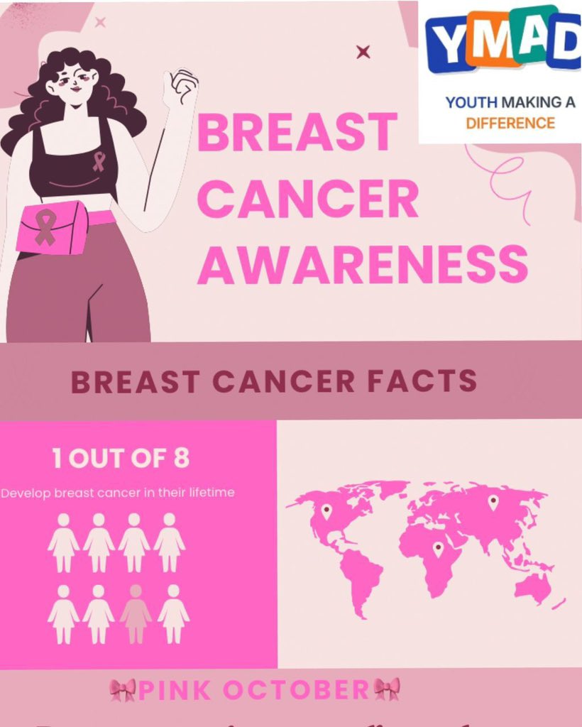 ymad_ug's tweet photo. October reminder is to wear pink, spread love, and support those fighting breast cancer. 
Together, we can raise awareness, encourage screenings and bring hope to many. 
#BreastCancerAwarenessMonth #PinkOctober #ymad #togetherwefight ✊🏼 https://t.co/SpppuHSOjR