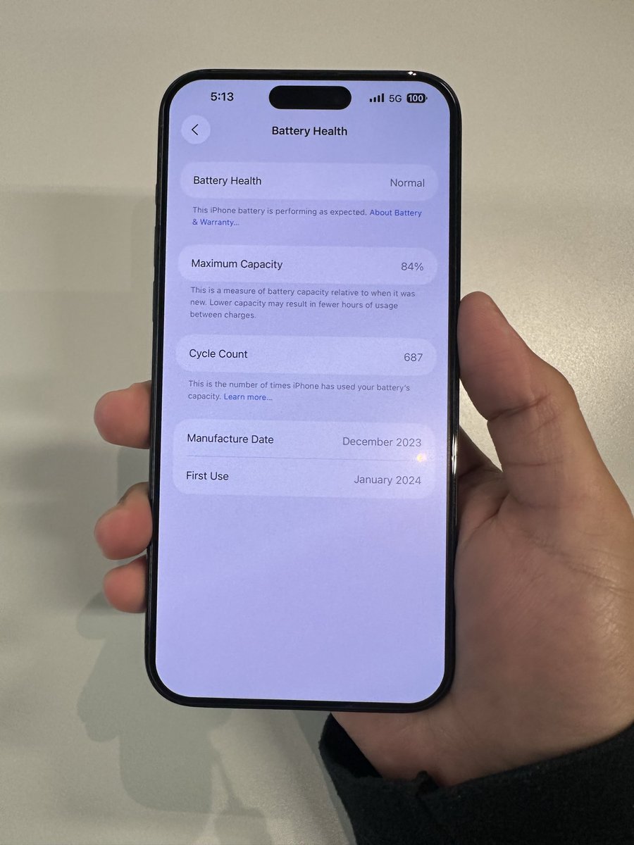 tteetteez's tweet photo. ขาย iPhone 15 Pro Max 256GB (Black Titanium)
- Battery health: Normal 84%

📱 24,000.-

ส่งหรือนัดรับบริเวณ กทม และนนทบุรี
#iphone15promax #iphone #15promax #ip15promax #ip https://t.co/heAQ5h4gDu