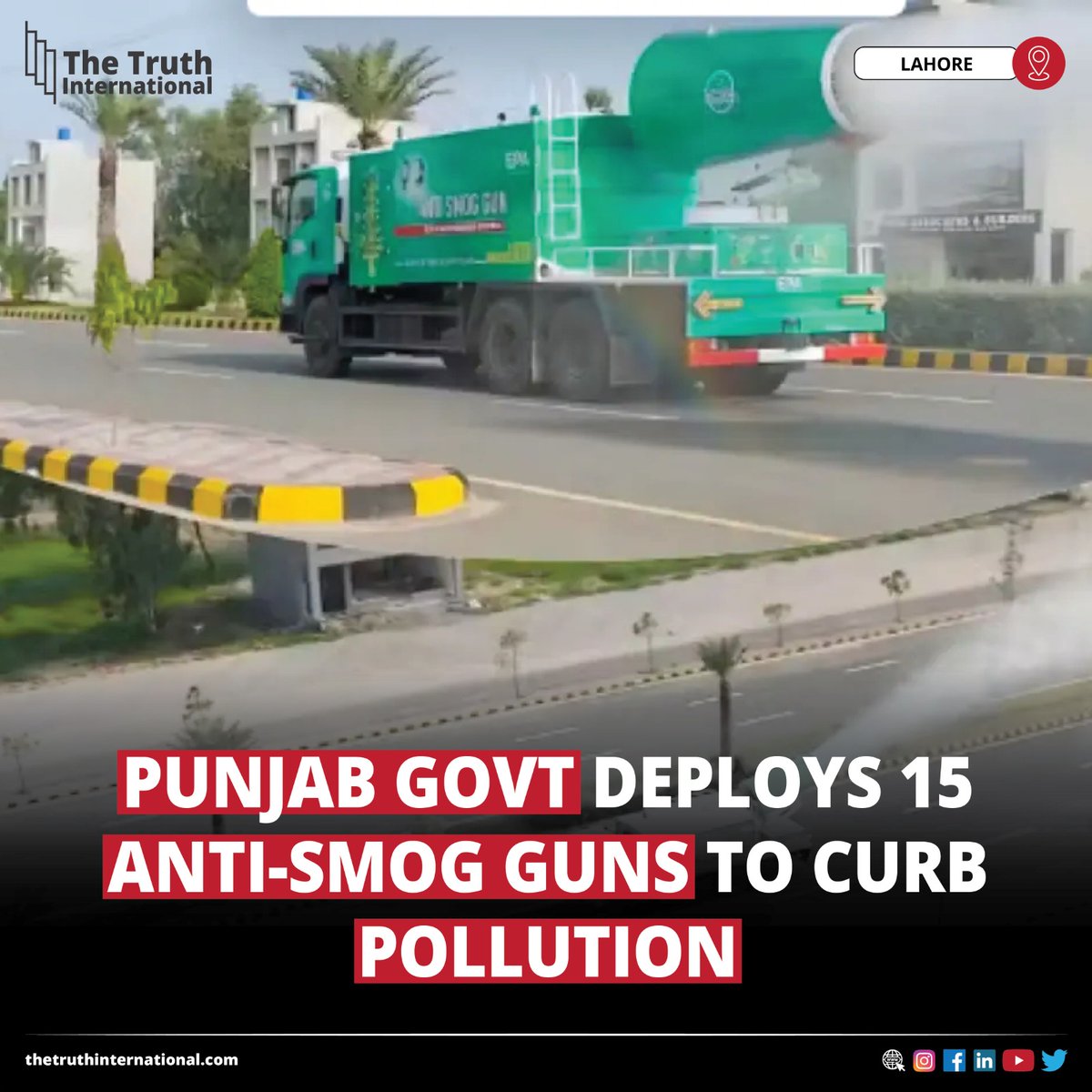 ttimagazine's tweet image. Punjab govt deploys 15 anti-smog guns to curb pollution

READ MORE: thetruthinternational.com/punjab-govt-de…

#PunjabGovt #Deploys #AntiSmog #Guns #Curb #Pollution #Lahore #TTI