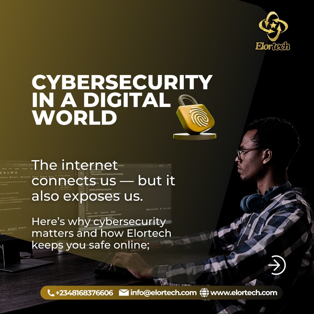 elortech's tweet photo. Some people think of cyber security as one really big thing whereas it's easy to know its meaning which is a digital armor that shields your business from hackers. And that is where Elortech come in, we help you stay safe online and we shared some tips on CS #เขมจิราต้องรอดseries https://t.co/K6C2edInTO