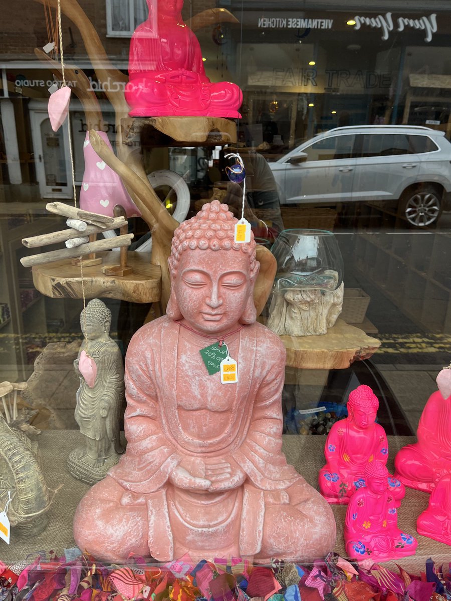 ElysiumFields10's tweet photo. More of the pink to raise awareness ..
#BreastCancer
#October
#Cloud9
#ShopWindow
#Buddhas
💓 https://t.co/Iod81h7y2r