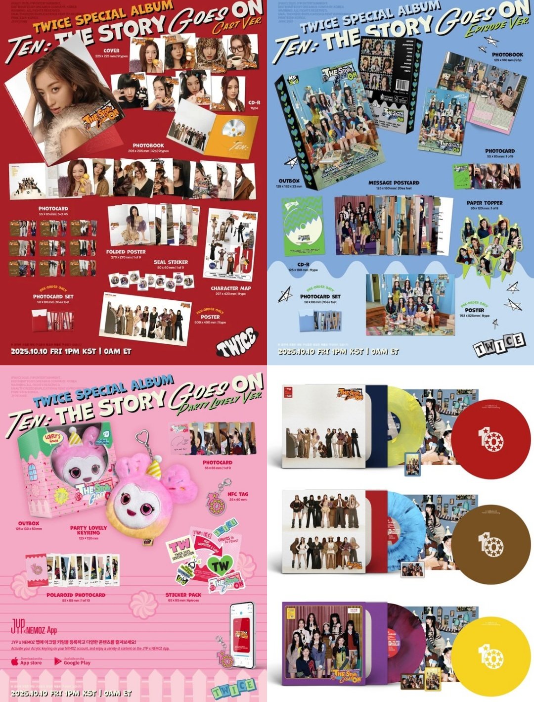 TWICE ダヒョン TEN 10周年アルバム Kpopnara US限定トレカ TWICE