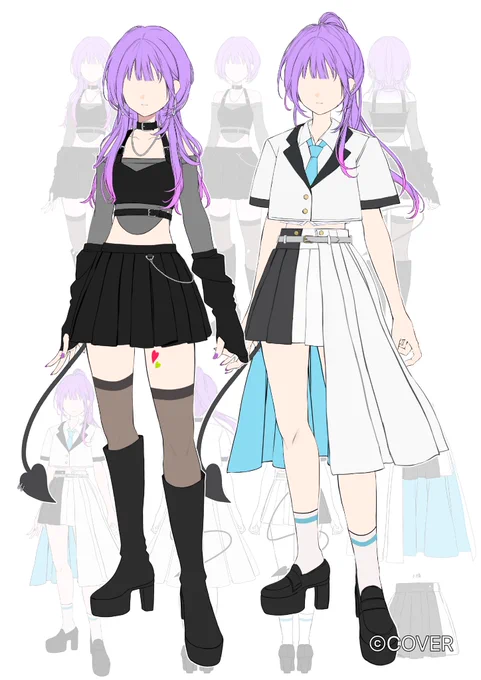 常闇トワさんの『New Order』MVに キャラクターデザイン原案で参加させていただきました! よろしくお願いいたします!