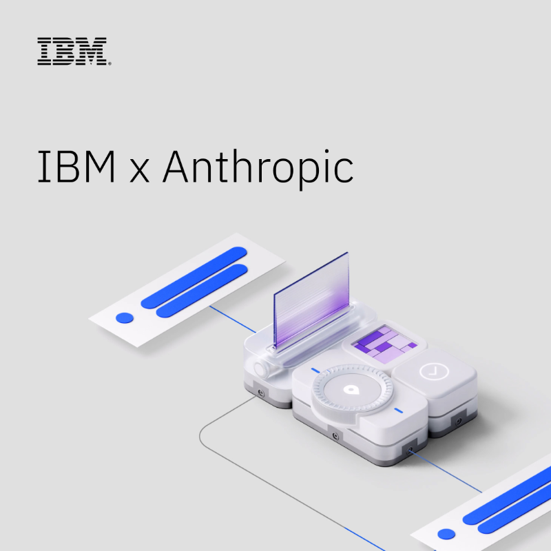 IBMNews's tweet photo. IBM has partnered with @AnthropicAI to bring Claude models to the IBM platform.

Here's what this means for the future of trusted and secure enterprise AI: https://t.co/HIA9tWtg3O