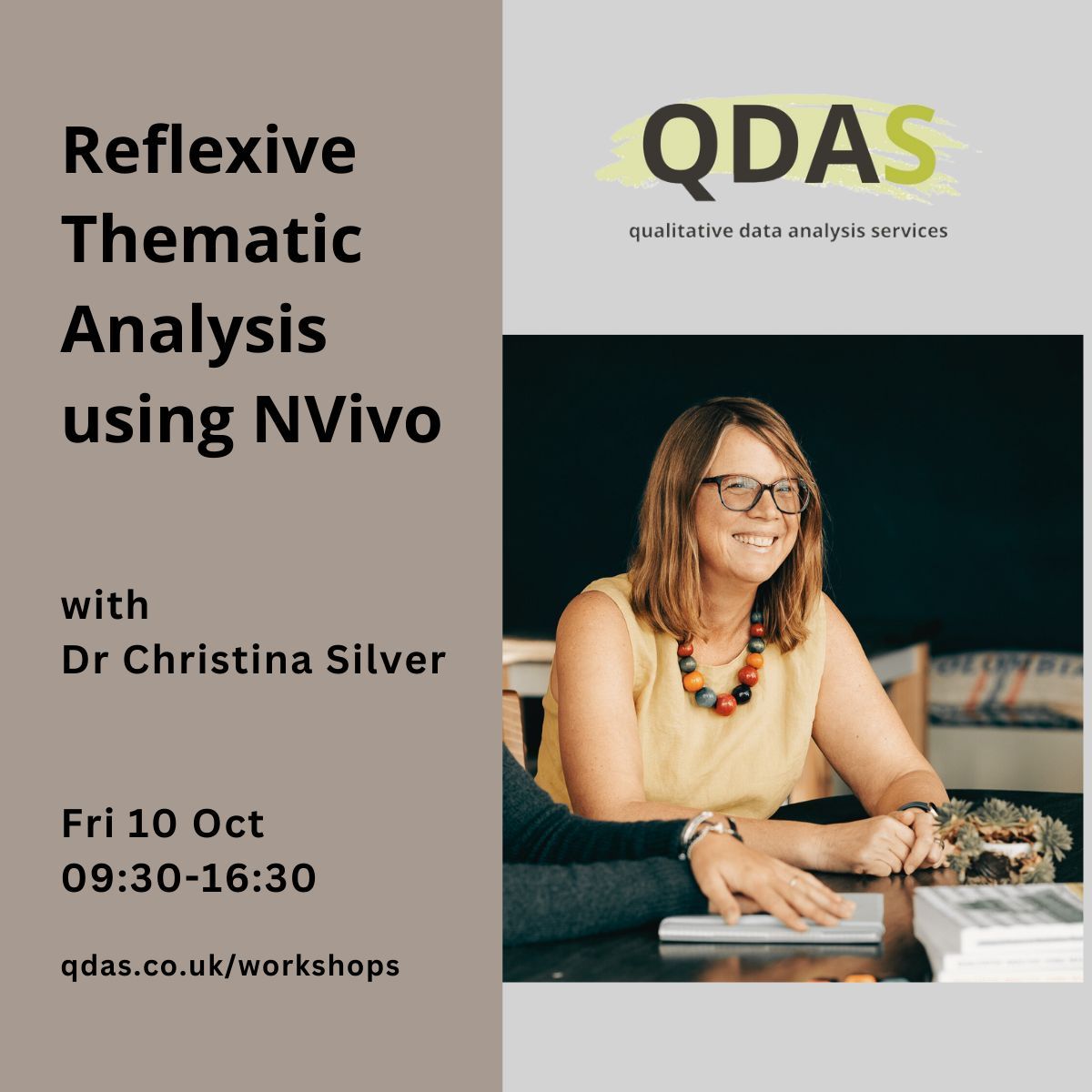 Sarah_L_Bulloch's tweet image. LAST CHANCE. 10th Oct. Join our Thematic Analysis with NVivo course to learn how to use software tools to enact your method. 
For more info see buff.ly/pP8nPaz 
#QualitativeAnalysis #CAQDAS #QDA #ThematicAnalysis #ReflexiveThematicAnalysis #RTA #Qualitative #NVivo #QDAS