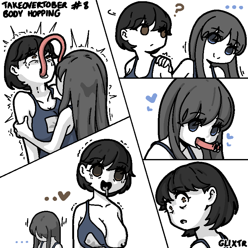 glixtr_'s tweet photo. Hey ... captain ... 😃🪱💙
😨 ... ... ... 😃🤎

#Takeovertober #BodyHopping #Possession #憑依 #Parasite https://t.co/77gJLXl207