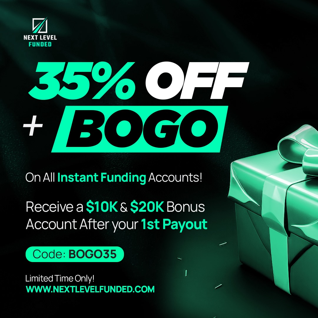 Don't sleep on NLF ! 🔥
One Payout &amp; a bonus Account, is coming too you! 

All going down at: nextlevelfunded.com